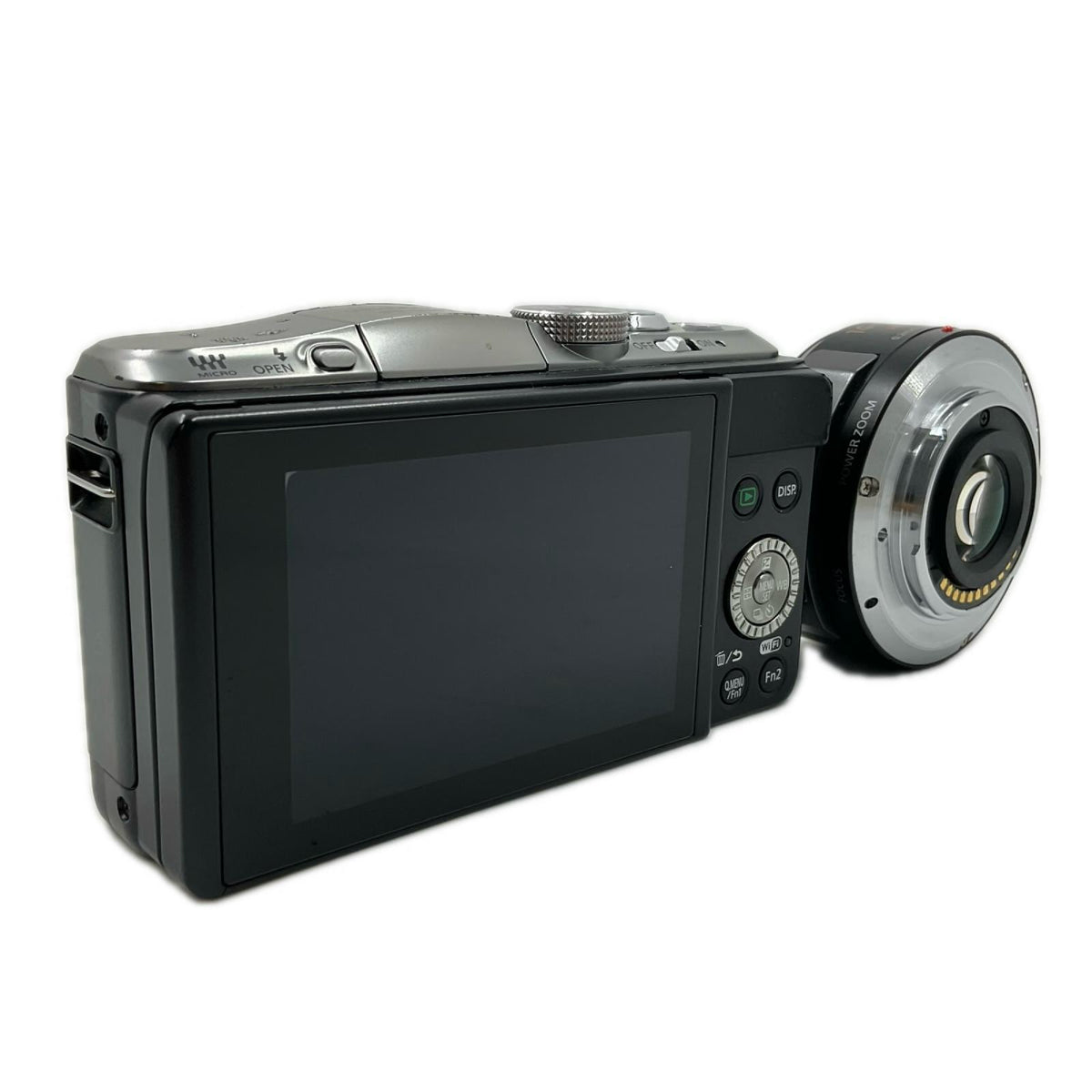 【全額返金保証】【最速発送】Panasonic デジタル一眼 LUMIX DMC-GF6 レンズキット（DMC-GF6X） ブラック 動作確認済