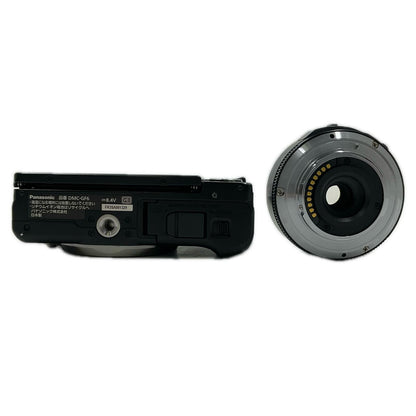 【全額返金保証】【最速発送】Panasonic デジタル一眼 LUMIX DMC-GF6 レンズキット（DMC-GF6X） ブラック 動作確認済