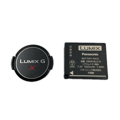 【全額返金保証】【最速発送】Panasonic デジタル一眼 LUMIX DMC-GF6 レンズキット（DMC-GF6X） ブラック 動作確認済