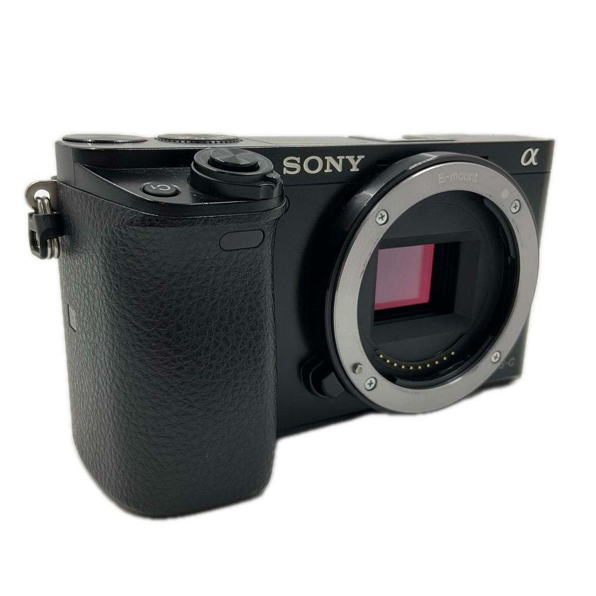 【全額返金保証】【最速発送】Sony デジタル一眼 α6000 ILCE-6000 ボディ ブラック 美品 動作確認済