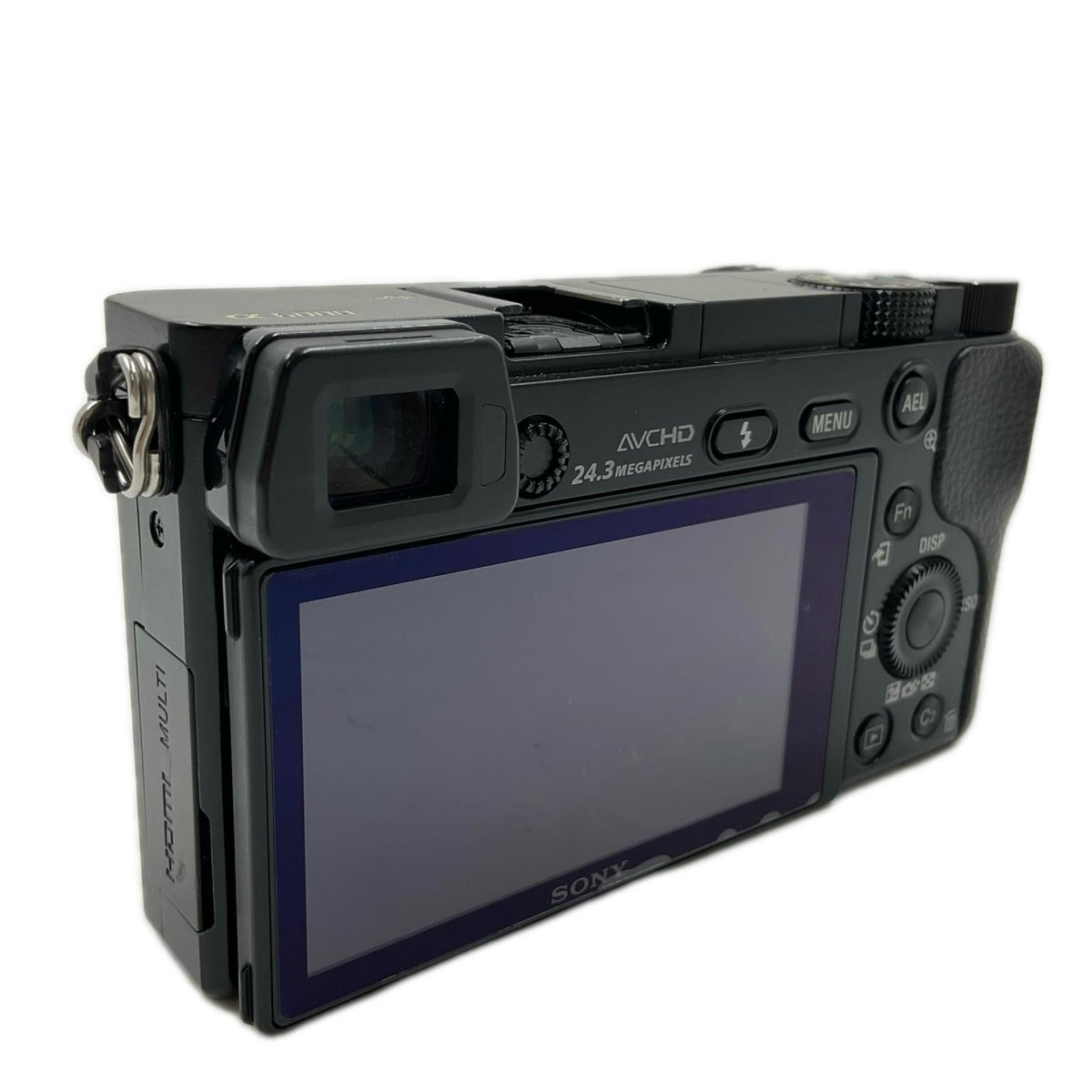 【全額返金保証】【最速発送】Sony デジタル一眼 α6000 ILCE-6000 ボディ ブラック 美品 動作確認済