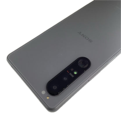 【全額返金保証】【最速発送】Sony Xperia 1 Ⅲ 256GB グレー SO-51B 白ロム 動作確認済