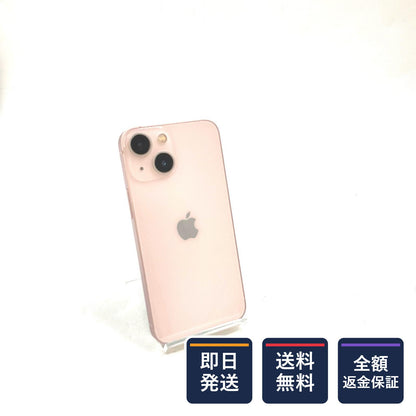 【全額返金保証】【最速発送】Apple iPhone iPhone 13 mini 128GB ピンク docomo 白ロム 動作確認済 85%