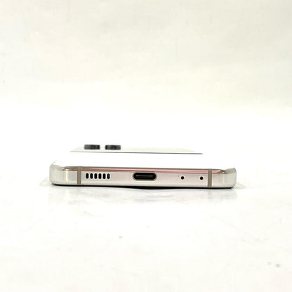 【全額返金保証】【最速発送】SAMSUNG Galaxy Z Flip 5 256GB Cream au SCG23 白ロム 動作確認済