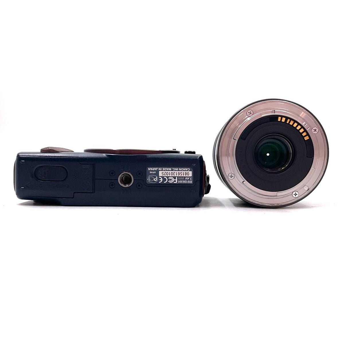 【全額返金保証】【最速発送】Canon デジタル一眼 EOS M EF-M18-55 IS STM レンズキット ベイブルー 動作確認済