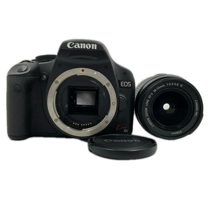 【最速発送】Canon デジタル一眼 EOS Kiss X3 ZOOM LENS EF-S 18-55mm F3.5-5.6 IS ブラック【難有】