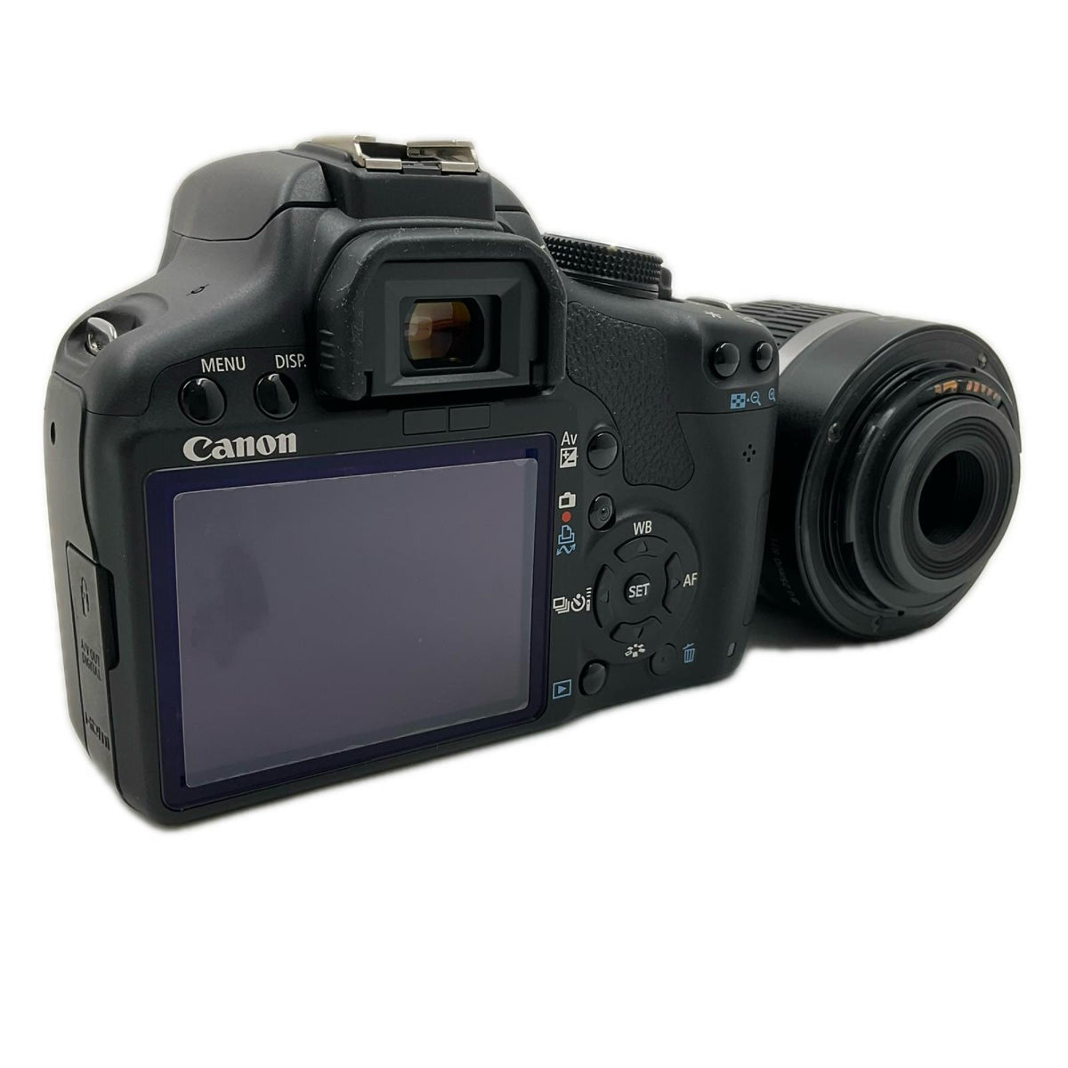 【最速発送】Canon デジタル一眼 EOS Kiss X3 ZOOM LENS EF-S 18-55mm F3.5-5.6 IS ブラック【難有】