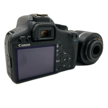 【最速発送】Canon デジタル一眼 EOS Kiss X3 ZOOM LENS EF-S 18-55mm F3.5-5.6 IS ブラック【難有】