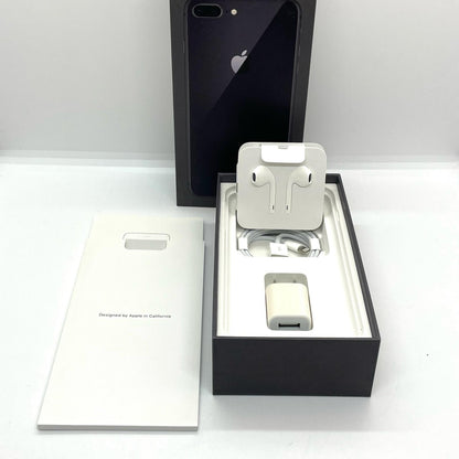 【全額返金保証】【最速発送】Apple iPhone iPhone 8 Plus 256GB スペースグレイ docomo 白ロム 美品 動作確認済 88%