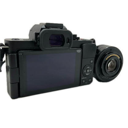 【全額返金保証】【最速発送】Panasonic デジタル一眼 LUMIX DC-G100DK レンズキット ブラック 美品 動作確認済