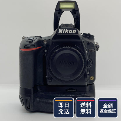 【全額返金保証】【最速発送】Nikon デジタル一眼 D750 ボディ ブラック 美品 動作確認済