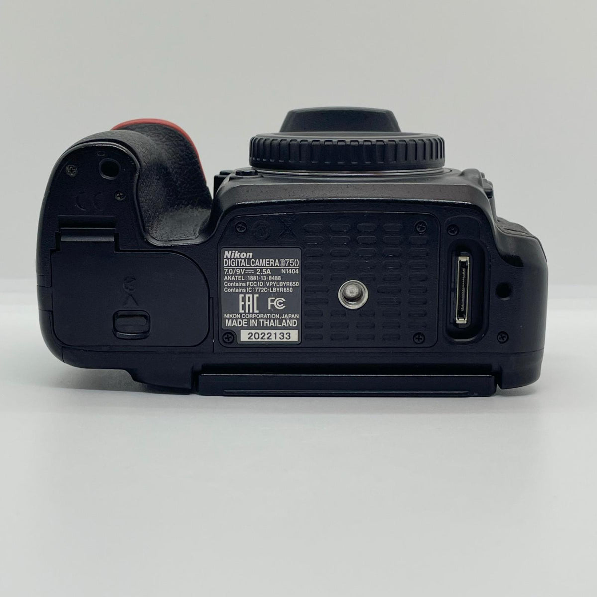 【全額返金保証】【最速発送】Nikon デジタル一眼 D750 ボディ ブラック 美品 動作確認済