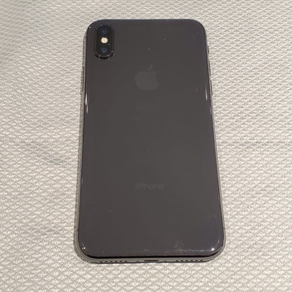 【最速発送】Apple iPhone iPhone X 64GB ブラック docomo 白ロム【難有】 70%