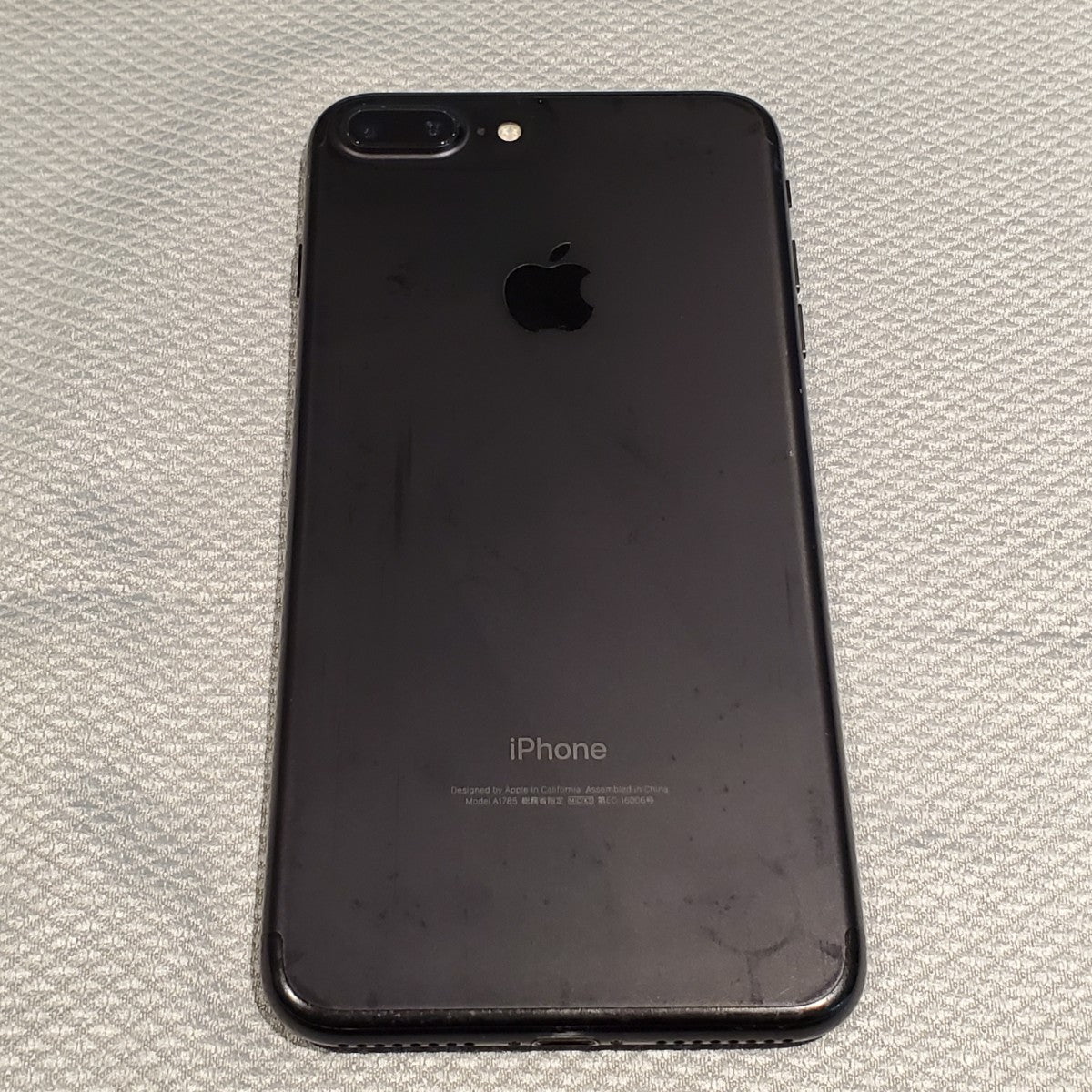 【全額返金保証】【最速発送】Apple iPhone iPhone Plus 7 Plus 256GB ブラック au 白ロム 動作確認済 97%