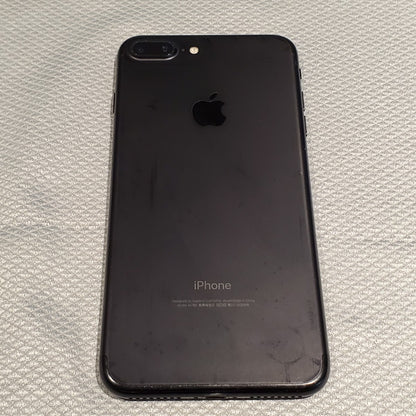 【全額返金保証】【最速発送】Apple iPhone iPhone Plus 7 Plus 256GB ブラック au 白ロム 動作確認済 97%